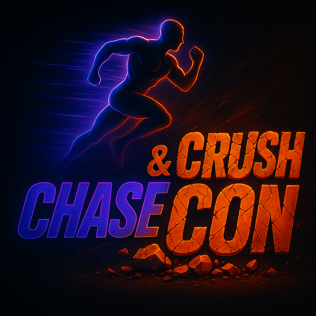 Chaser & Crusher Con Logo